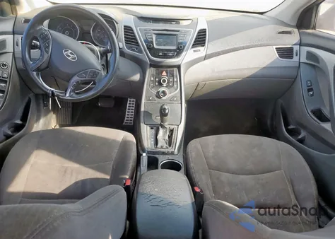 2014 Hyundai Elantra Se from USA, damaged, VIN 5NPDH4AE0EH525727